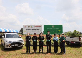 มิตซูบิชิมุ่งหน้าดำเนินกิจกรรมด้านสิ่งแวดล้อมอย่างต่อเนื่อง ปลูกป่าเพิ่มอีก 40 ไร่ ในจังหวัดนครราชสีมา