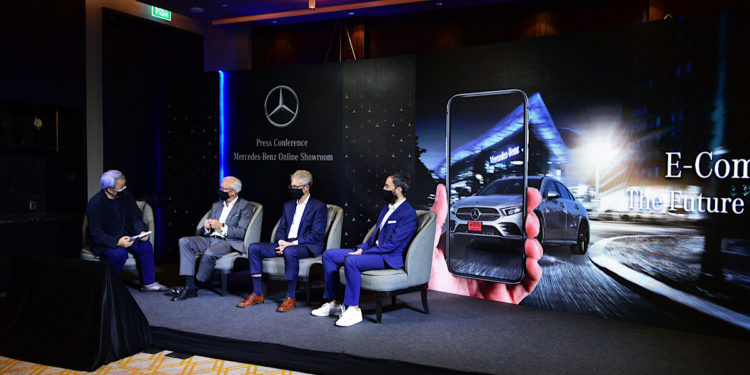 เมอร์เซเดส-เบนซ์ เดินหน้ารุกอีคอมเมิร์ซเต็มตัว กับโชว์รูมบนแพลตฟอร์มดิจิทัล