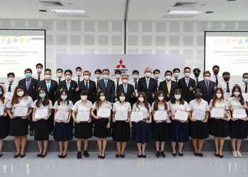 มิตซูบิชิ มอเตอร์ส ประเทศไทย มุ่งมั่นส่งเสริมการศึกษาของประเทศไทยด้วยโครงการฝึกงาน