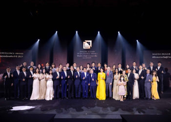 มาสด้ามอบรางวัลแห่งเกียรติยศผู้จำหน่ายยอดเยี่ยมแห่งปี