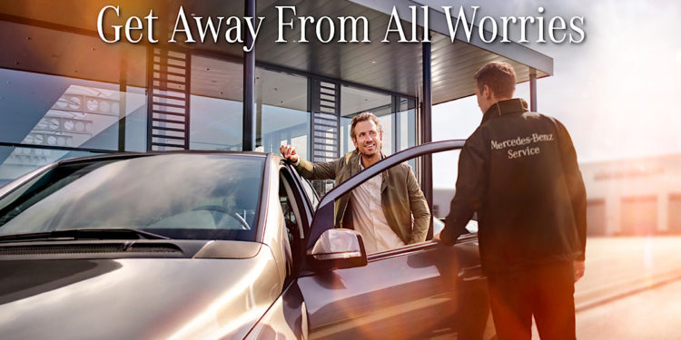 เมอร์เซเดส-เบนซ์ จัดแคมเปญพิเศษ “Get Away From All Worries” มอบ 3 ข้อเสนอสุดเอ็กซ์คลูซีฟให้ลูกค้าขับขี่สบายไร้กังวล ตั้งแต่ 15 ก.ย. – 15 พ.ย.นี้