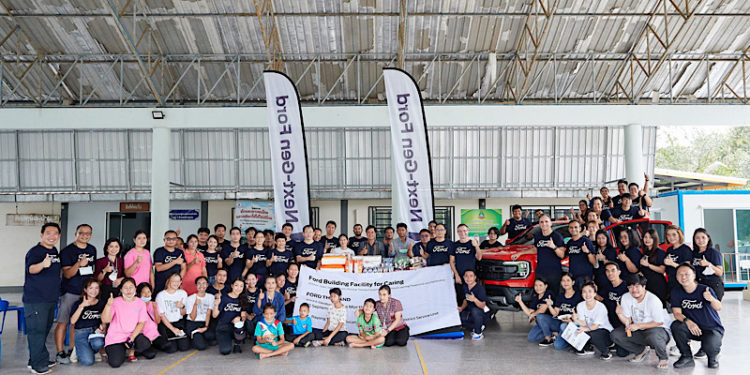 ฟอร์ดสร้างโอกาสการเรียนรู้ให้นักเรียนศูนย์การศึกษาพิเศษจังหวัดระยอง