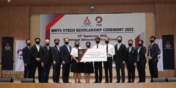 มิตซูบิชิ มอเตอร์ส ประเทศไทย มอบ 4 ทุน ด้านวิศวกรรมศาสตร์ มหาวิทยาลัยธรรมศาสตร์ ในโครงการ MMTh VTECH Scholarship Program