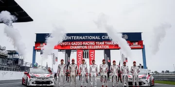 Toyota Gazoo Racing Team Thailand ฉลองแชมป์ 3 ปีซ้อน ADAC Total 24h-Race Nurburgring