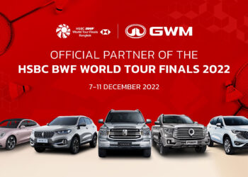 เกรท วอลล์ มอเตอร์ ร่วมขับเคลื่อนวงการลูกขนไก่ สนับสนุนการจัดการแข่งขัน เอชเอสบีซี บีดับเบิ้ลยูเอฟ เวิลด์ ทัวร์ ไฟนอลส์ 2022 รายการแบดมินตันระดับโลกสุดยิ่งใหญ่ส่งท้ายปี