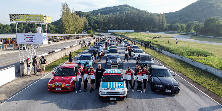 บริดจสโตนประกาศความสำเร็จในงาน “Bridgestone Group A Track Day” รวมพลคนรักรถซิ่งในตำนานยุคปี 70-90s