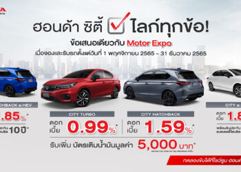 ฮอนด้า ซิตี้ ซีรีส์ ตอกย้ำยนตรกรรมซิตี้คาร์ยอดนิยมของคนไทย  ส่งแคมเปญ “ฮอนด้า ซิตี้ ไลก์ทุกข้อ”