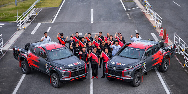 ทีมมิตซูบิชิ แรลลี่อาร์ท พร้อมพิสูจน์ความแรง “ไทรทัน แรลลี่คาร์” สู้ศึก “เอเชีย ครอสคันทรี แรลลี่ 2022