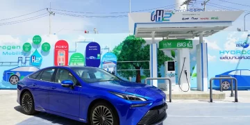 สถานีต้นแบบเติมไฮโดรเจนสำหรับรถยนต์ไฟฟ้าเซลล์เชื้อเพลิงแห่งแรกของประเทศไทย