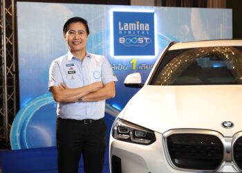 ลามิน่าส่งฟิล์มประหยัดพลังงานรุ่นล่าสุด Lamina Digital EVSBoost เจาะตลาดรถไฟฟ้ายุคใหม่