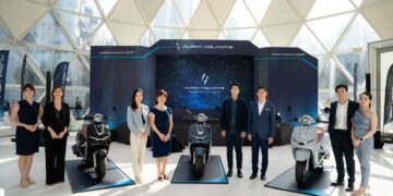 ALPHA VOLANTIS เปิดตัวรถจักรยานยนต์พรีเมียมออโตเมติกรุ่นแรก HORIZON 300 ดีไซน์ Futuristic Premium     