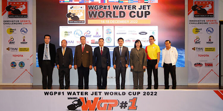 แถลงศึกใหญ่! เจ็ตสกีเวิลด์คัพ 2022 ทัวร์นาเม้นท์สุดยิ่งใหญ่ระดับโลก 14-18 ธ.ค.นี้ที่พัทยา