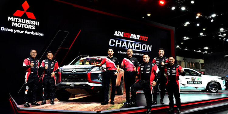 มิตซูบิชิฉลองชัยดีเอ็นเอสายเลือดแชมป์แรลลี่ ผสานในยานยนต์มิตซูบิชิ มอเตอร์ส ทุกรุ่น ตอบโจทย์ทุกไลฟสไตล์