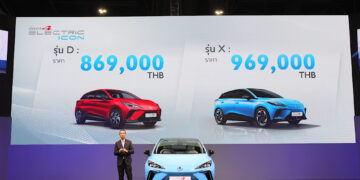 เอ็มจี ยกขบวนรถยนต์ทุกรุ่นพร้อมแคมเปญสุดคุ้ม และไฮไลท์เด็ดเปิดราคา NEW MG4 ELECTRIC ในงาน Motor Expo 2022