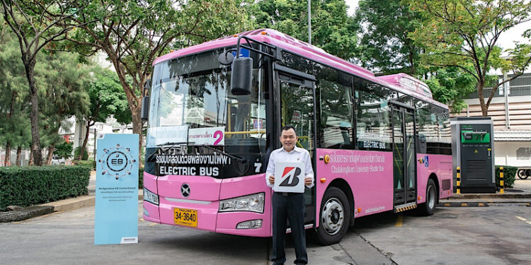 บริดจสโตน มุ่งมั่นสู่การเป็นผู้นำด้านการเดินทางอย่างยั่งยืน จับมือ NEX ในการเป็นผู้ผลิตยางสำหรับรถป๊อปจุฬาฯ พลังงานไฟฟ้าโฉมใหม่ 