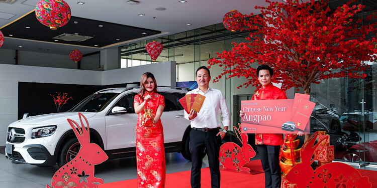 เบนซ์ สตาร์แฟลก อัดแคมเปญแรงต้อนรับปีกระต่าย “Chinese New Year Angpao”