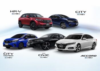 ฮอนด้าคว้าอันดับ 1 ยอดขายกลุ่ม xEV ในตลาดรถยนต์ประเทศไทยปี 2565