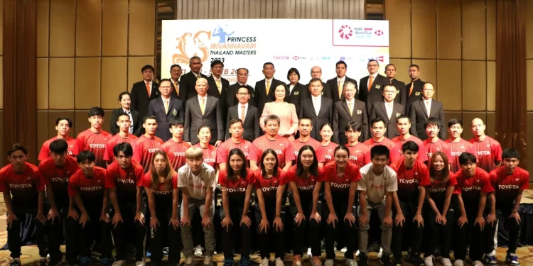 โตโยต้าร่วมขับเคลื่อนวงการแบดมินตันไทย สนับสนุนการแข่งขัน “ปริ๊นเซส สิริวัณณวรี ไทยแลนด์ มาสเตอร์ส 2023”