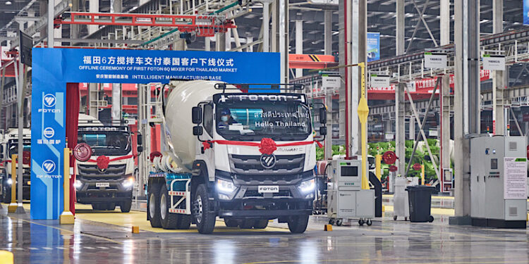 ซีพี โฟตอน ประเดิมนำเข้า “Mixer 270 รถผสมปูนสำเร็จ” ล็อตแรกจากฐานการผลิตประเทศจีน