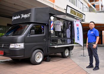 ซูซูกิ สานต่อโครงการ SUZUKI CARRY Barber Truck หลังดัดแปลง SUZUKI CARRY เป็นรถส่งความสุข ออกให้บริการตัดผมครบ 4 ภูมิภาคทั่วไทย