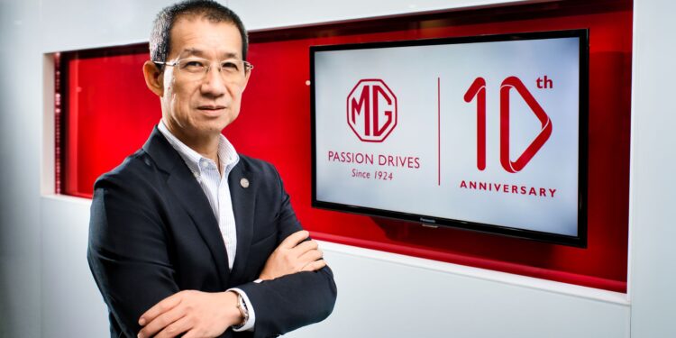 เอ็มจี ตั้งเป้าหมายขึ้นท็อป 5 ในอุตสาหกรรมยานยนต์ไทย และสานต่อการเป็นผู้นำรถไฟฟ้าในไทย ชูนโยบาย Customer Centric เพื่อตอบโจทย์ลูกค้า