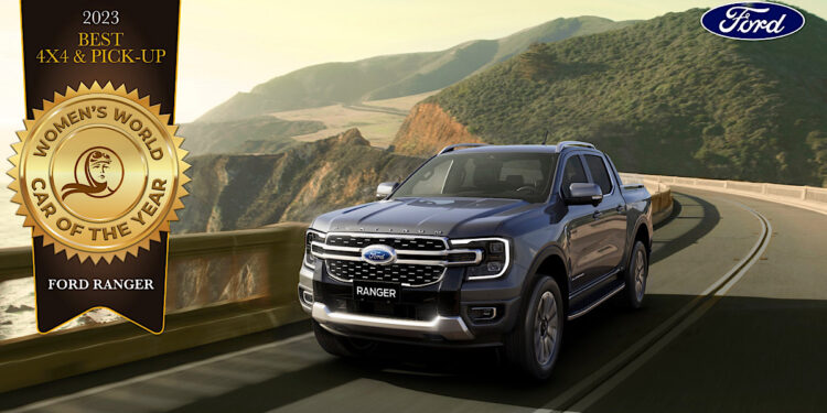 ฟอร์ด เรนเจอร์ คว้ารางวัล ‘รถยนต์ยอดเยี่ยมแห่งปีระดับโลกสำหรับผู้หญิง’ ประเภทรถยนต์ขับเคลื่อน 4 ล้อและรถกระบะ