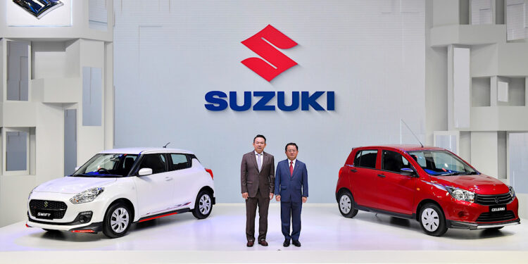 ซูซูกิ’อวดโฉมรถรุ่นพิเศษในงานมอเตอร์โชว์ 2023 “SUZUKI SWIFT GL NEXT” และ “SUZUKI CELERIO GL UP” พร้อมเปิดจองสิทธิ์ซื้อ SUZUKI JIMNY !!! จำนวนจำกัด