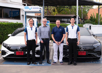 เมอร์เซเดส-เบนซ์ ร่วมกับ โออาร์ ตอกย้ำความพร้อมของโครงสร้างพื้นฐานรถยนต์พลังงานไฟฟ้าผ่านการทดสอบระยะทางไกลด้วย EQS 500 4MATIC AMG Premium