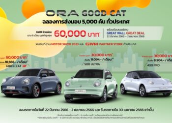 ORA Good Cat 3,000 คันพร้อมเสิร์ฟ ร่วมเฉลิมฉลองส่งมอบครบ 5,000 คัน