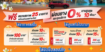ฮอนด้าจัดแคมเปญต้อนรับซัมเมอร์ ตรวจสภาพรถฟรี 25 รายการ พร้อมรับโปรโมชันพิเศษมากมาย