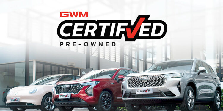 เกรท วอลล์ มอเตอร์ ตอกย้ำความพร้อมของธุรกิจรถยนต์ใช้แล้ว GWM Certified Pre-Owned เดินหน้าส่งมอบรถยนต์ไฟฟ้าคุณภาพสูงสู่ผู้บริโภคชาวไทยทั่วประเทศ