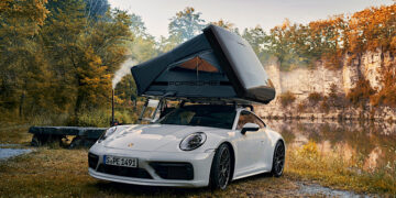 ปอร์เช่ นำเสนอประสบการณ์ใหม่ เปลี่ยนรถสปอร์ตให้เป็นห้องพักในแบบไลฟ์สไตล์ของคุณด้วยชุดแต่ง Porsche Roof Tent