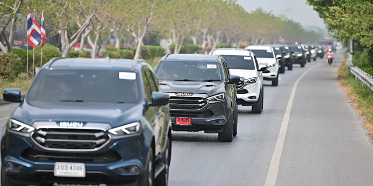 อีซูซุชวนลูกค้ามิว-เอ็กซ์ 4WD แพ็คกระเป๋าร่วมทริปสุดเอ็กซ์คลูซีฟ“Uncharted Journey through the Hills”  ตะลุยเส้นทางกรุงเทพฯ – นครนายก-ปราจีนบุรี