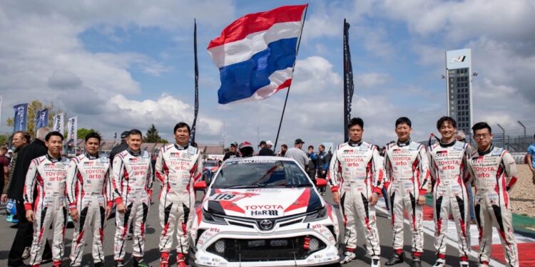 TOYOTA GAZOO RACING TEAM THAILAND ควบ Toyota Corolla Altis GR Sport พร้อมทีมงานสุดแกร่ง คว้าแชมป์ 4 สมัย “51st ADAC TotalEnergies 24h Nürburgring”