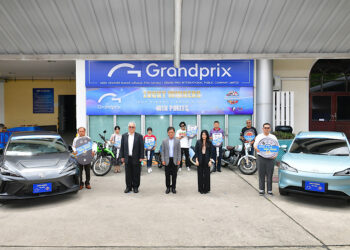 กรังด์ปรีซ์ฯ จัดพิธีมอบรางวัล Lucky Draw แก่ผู้ชมงาน บางกอก อินเตอร์เนชั่นแนล มอเตอร์โชว์ ครั้งที่ 44   “COLORFUL EXPERIENCES : ประสบการณ์ครบทุกสีสัน” มูลค่ากว่า 1.9 ล้านบาท