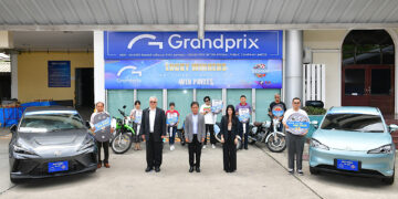 กรังด์ปรีซ์ฯ จัดพิธีมอบรางวัล Lucky Draw แก่ผู้ชมงาน บางกอก อินเตอร์เนชั่นแนล มอเตอร์โชว์ ครั้งที่ 44   “COLORFUL EXPERIENCES : ประสบการณ์ครบทุกสีสัน” มูลค่ากว่า 1.9 ล้านบาท