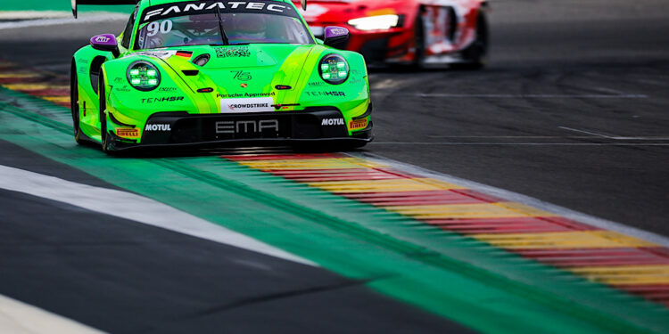 ปอร์เช่เข้าร่วมการแข่งขันรถยนต์ทางเรียบ รายการ Spa-Francorchamps 24 ชั่วโมง