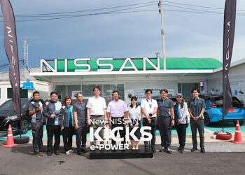 นิสสันให้การต้อนรับ ฯพณฯ นายนาชิดะ คาซูยะ เอกอัครราชทูตญี่ปุ่นประจำประเทศไทยเข้าเยี่ยมชมฐานการผลิตและรถยนต์ไฟฟ้าของนิสสัน