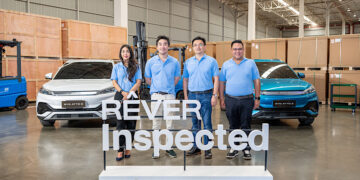 เรเว่ ออโตโมทีฟ มุ่งสร้างความมั่นใจด้วยความพร้อมคลังอะไหล่ครบครัน พร้อมเปิดบริการ ‘RÊVER Inspected’ ตรวจสภาพรถยนต์ไฟฟ้า BYD ประเมินราคาส่งต่อในตลาดรถยนต์มือสอง