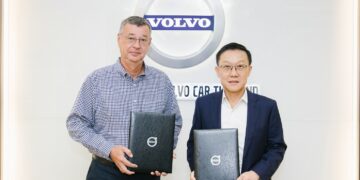 วอลโว่ คาร์ ประเทศไทย และ พระนคร สวีดิช คาร์ ร่วมลงนาม ก่อสร้างศูนย์บริการซ่อมตัวถังและสีมาตรฐานครบวงจรแห่งใหม่