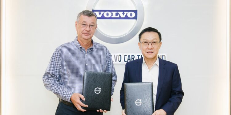 วอลโว่ คาร์ ประเทศไทย และ พระนคร สวีดิช คาร์ ร่วมลงนาม ก่อสร้างศูนย์บริการซ่อมตัวถังและสีมาตรฐานครบวงจรแห่งใหม่