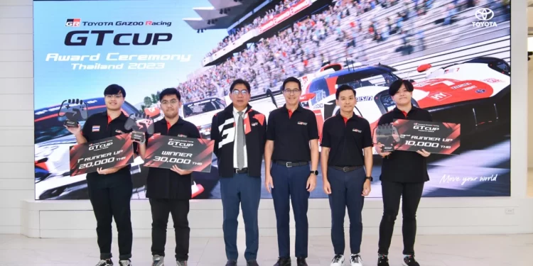 ร่วมส่งใจเชียร์ “ธนภัทร-ไชยภัทร-ไหมจักรี” แชมป์ e-Motorsport ตัวแทนประเทศไทยลุยศึก GT Cup ชิงแชมป์เอเชีย