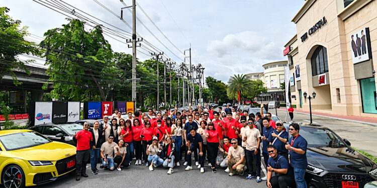 Audi Road to Korat ยกทัพขบวนอาวดี้กว่า 60 คัน เยี่ยมชม อาวดี้ โคราช ปักธงอีสานตอนล่าง พร้อมเปิดตัวรุ่นพิเศษ ฉลองครบรอบ 10 ปี RS Q3 Sportback edition 10