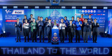 “รัฐบาล” ชวนแฟน MotoGP ทั่วโลกร่วมนับถอยหลัง 15 วันสู่กรังด์ปรีซ์ที่ยิ่งใหญ่ที่สุดในโลกบนแผ่นดินไทย พร้อมเปิดตัวโทรฟี่เวอร์ชั่น 2023