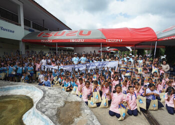 โครงการ “อีซูซุให้น้ำ…เพื่อชีวิต” แห่งที่ 43 มุ่งสู่จังหวัดพัทลุง มอบน้ำสะอาดแก่โรงเรียนอนุบาลศรีบรรพต