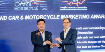 ฟอร์ดคว้ารางวัลบริษัทยอดขายรถปี 2565 เติบโตสูงสุดจากเวที Thailand Car of the Year