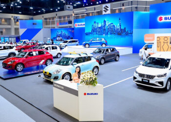 ‘ซูซูกิ’ ยกทัพอีโคคาร์บุกงาน Motor Expo 2023 พร้อมเปิดไอเดียธุรกิจเคลื่อนที่แนวใหม่  SUZUKI CARRY PORTABLE RESTROOM ชูแคมเปญเด็ด “SUZUKI TRIPLE BONUS DEAL” ดอกเบี้ย 0% หรือ ช่วยผ่อนนาน 2 ปี