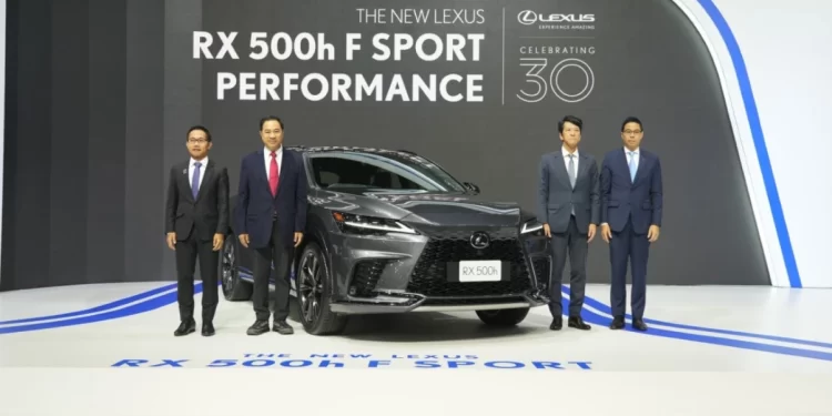 เชิญสัมผัสยนตรกรรมใหม่ล่าสุดจาก “Lexus Electrified” The New Lexus RX 500h F SPORT Performance และ RX 350h “POWERING THE FUTURE” ก้าวสู่อนาคตการขับขี่ที่ทรงพลังและยั่งยืนยิ่งกว่าที่เคย