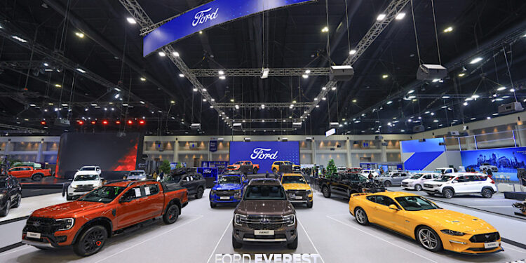ฟอร์ดฉลองขึ้นแท่นเบอร์ 4 ยอดขายสูงสุดในไทย ขนทัพรถยอดนิยม-ชุดแต่ง จัดเต็มโปรเด็ดในมอเตอร์ เอ็กซ์โป 2023