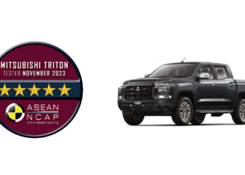ออล-นิว ไทรทัน การันตีความแกร่ง ด้วยมาตรฐานความปลอดภัยสูงสุดระดับ 5 ดาว จากการทดสอบการชน โดย อาเซียน เอ็นแคป